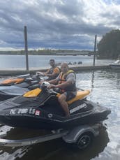 Mountain Island Lake Jet Ski Fun in the sun!! 2024 Sea Doo!!!!!