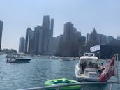 Superbe yacht Carver à plusieurs niveaux de 47 pieds à Chicago pouvant accueillir jusqu'à 13 personnes