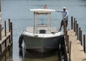 24’ Robalo CC Lake Michigan charters. Downtown Chicago to the Indiana beaches