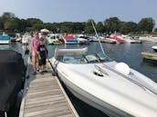 Private Tours on 27' Baja Boss Speedboat in Chicago with Captain Bob