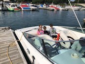 Private Tours on 27' Baja Boss Speedboat in Chicago with Captain Bob