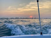 Private Tours on 27' Baja Boss Speedboat in Chicago with Captain Bob