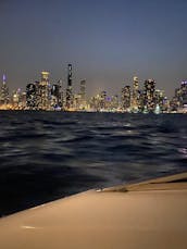 Private Tours on 27' Baja Boss Speedboat in Chicago with Captain Bob