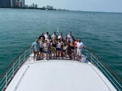 72ft Private Luxury Yacht for 49 Passengers or Fewer in Chicago, Illinois