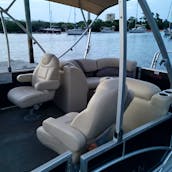 Most Affordable Party Boat 24ft Luxury Pontoon for up to 12 