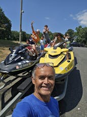 Fun family time Jet Ski Rentals at Lake Norman, NC