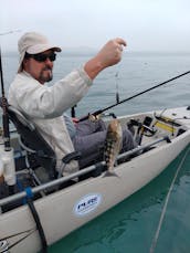 Pesca de caiaque em Dana Point ou Oceanside, CA