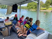 Lake Lanier Double Decker, FunShip w/SLIDE, Floating Island, Paddle Boards, Bathroom