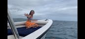 24' Center Console Boat. Island Transfers, Surfing, Snorkelling, Scenic.