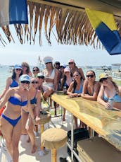 Bachelorettes Exclusively! Tiki boat to Crab Island up to 18 ppl