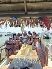 Bachelorettes Exclusively! Tiki boat to Crab Island up to 18 ppl