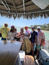 Tiki Boat Excursion Crab Island - 4 Hour Private