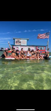 Bachelorettes Exclusively! Tiki boat to Crab Island up to 18 ppl