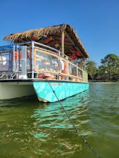 Destin Private Tiki Boat Catamaran for up to 18 passengers!