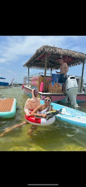 Destin Private Tiki Boat Catamaran for up to 18 passengers!