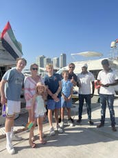 FREE JETSKI , Premium Italian Azimut 62ft Yacht  , Dubai Marina