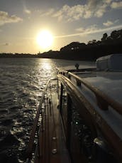 40' Vlaming Luxury Historic Wooden Boat Charter in East Fremantle