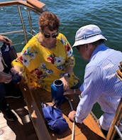 40' Vlaming Luxury Historic Wooden Boat Charter in East Fremantle