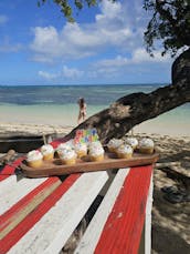 ICACOS & PALOMINO ISLAND. GRADY WHITE 30FT BOAT