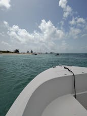 Center console Mako 23 Private Boat Tours and snorkeling In Fajardo