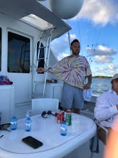 Viking 52' Luxury Yacht with Captain and Crew in Fajardo
