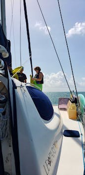 Rent Your Own Catamaran George Town! Snorkel Swim Scuba Sun Sand Fun. Couples & Groups Welcome