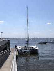 30' Kurt Hughes Cruising Catamaran rental in Fernandina Beach, Florida