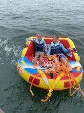 New Veranda Pontoon for rent on Lake Lanier