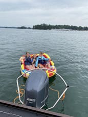 New Veranda Pontoon for rent on Lake Lanier