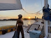 🎉🐬⛵️HUGE Sailing Catamaran Yacht in Charleston on Folly Beach, South Carolina