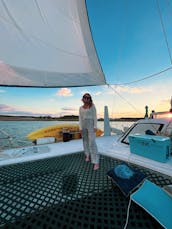 🎉🐬⛵️HUGE Sailing Catamaran Yacht in Charleston on Folly Beach, South Carolina