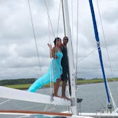 🎉🐬⛵️HUGE Sailing Catamaran Yacht in Charleston on Folly Beach, South Carolina