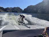 Surfe no Arizona! Barco WakeSurf Silver Axis A24 - Aprenda a surfar!