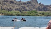 Surf Arizona! Silver Axis A24 WakeSurf Boat - Learn to Surf!