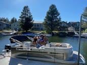 21' Avalon GS 2185 Pontoon Boat Rental Lake Tahoe