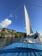 Charter Beneteau Oceanis 440 in Saint Lucia private sailing cruise