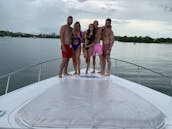 Bachelorette yacht party! Family celebration! 40' Cruisers Yacht. Miami