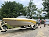 17 ft. bowrider on trailer in Haverhill, MA (delivery available)