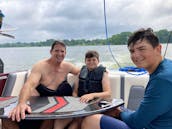 2019 Malibu MLX 21 Wakeboat Rental with Captain in Hendersonville