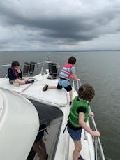 Location d'un bateau de croisière à cabine de 35 pieds sur le lac Lewisville