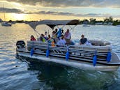 2021 Luxury Pontoon Party Boat for Rent in Hollywood, Florida