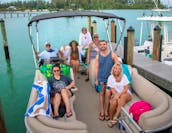 2018 24ft Silverwave Pontoon Rental in Holmes Beach, Florida
