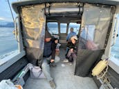 Fishing Experience on 22' Hewescraft Pro V 200 Fishing Boat in Homer, Alaska