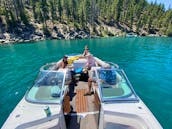 Lake Tahoe Luxury Boating! Book the 21' Cobalt Powerboat for 8 People!