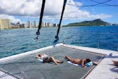 Sailing Charter on 52' Classic Hawaiian Luxury Catamaran in Honolulu, Hawaii
