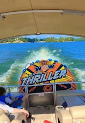 22’ Suncatcher Pontoon with 150HP Yamaha – Ready for Lake Hamilton