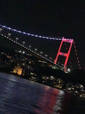 Impressive Luxury Yacht Charter For 15 People In İstanbul