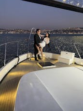 Amazing 63ft Yacht Tour for Special Event in İstanbul, İstanbul