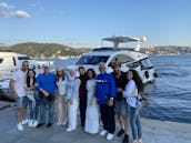 74' Luxury Private Yacht Tour in Istanbul with Premium Service