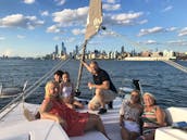 Spectacular NYC Views on Gemini Freestyle 37 Catamaran Charter
